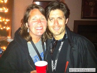 Rick Gomez at Waterfront Film Festival